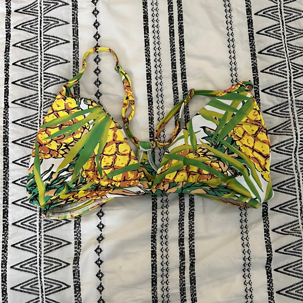 Midori pineapple bikini top